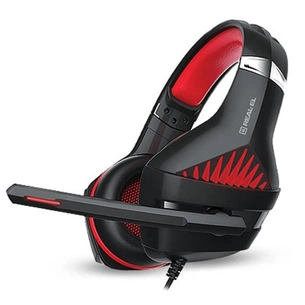 Навушники REAL-EL GDX-7600 Black-Red зображення 1