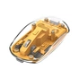 Мишка XO M12 Wireless Transparent/Yellow (M12 Yellow) - зменшене зображення 1