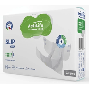 Підгузки для дорослих ActiLife Med Basic L, 30 шт (4820174981662) зображення 1