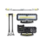 Ліхтар Brevia LED 120-190см. 2x10W COB, 2x1000lm, 2x4000mAh, Power Bank, t (11520) - зменшене зображення 2