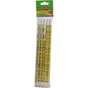 Олівець графітний ZiBi HB, with eraser, EMOTIONS, SET 5шт, blіster (ZB.2308-5) - зменшене зображення 1
