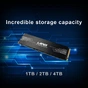 Накопичувач SSD M.2 2280 1TB LEVEN (JPS600-1TB) - зменшене зображення 5