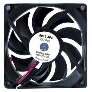 Кулер до корпусу Cooling Baby 8015 4PS зображення 1