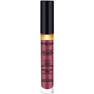 Помада для губ Deborah Metallic Mat 04 - Metallic Plum (8009518320947) зображення 1