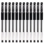 Ручка гелева Baoke з грипом 0.5 мм, чорна (PEN-BAO-PC880D-B) - зменшене зображення 2