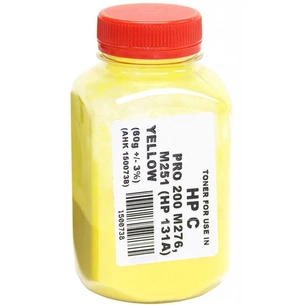 Тонер HP CLJ Pro 200/M251/M276n, 60г Yellow AHK (1500738) зображення 1