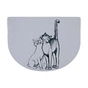 Килимок під миски Trixie Pussy Cat 40x30 см (4011905245409) - зменшене зображення 1