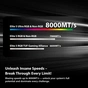Модуль пам'яті для комп'ютера DDR5 64GB (2x32GB) 6400 MHz Viper Elite 5 Ultra Patriot (VEU564G6432K) - зменшене зображення 7