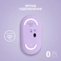 Мишка Logitech M350 Wireless Lavander Lemonade (910-006752) - зменшене зображення 5