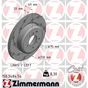 Гальмівний диск ZIMMERMANN 150.3484.54 - зменшене зображення 1