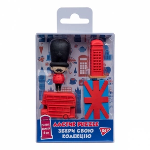 Гумка Yes London, набір 4шт (560558) изображение 1