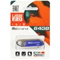 USB флеш накопичувач Mibrand 64GB Aligator Blue USB 2.0 (MI2.0/AL64U7U) - зменшене зображення 2