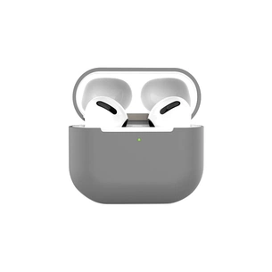 Чохол для навушників BeCover Silicon для Apple AirPods (3nd Gen) Gray (707180) изображение 1