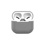 Чохол для навушників BeCover Silicon для Apple AirPods (3nd Gen) Gray (707180) - уменьшенное изображение 1