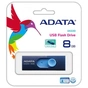 USB флеш накопичувач ADATA 8GB UV220 Blue/Navy USB 2.0 (AUV220-8G-RBLNV) - зменшене зображення 3