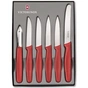 Набір ножів Victorinox Standart з 6 предметів Червоний (5.1111.6) - зменшене зображення 1
