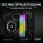 Модуль пам'яті для комп'ютера DDR5 32GB (2x16GB) 5600 MHz Vengeance RGB Corsair (CMH32GX5M2B5600C36K) - зменшене зображення 10