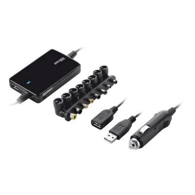 Блок живлення до ноутбуку Trust Primo 90W Laptop Charger black (18065) - зображення 1