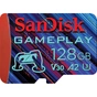 Карта пам'яті SanDisk 128GB microSD class 10 UHS-I U3 V30 A2 GamePlay (SDSQXAA-128G-GN6XN) - зменшене зображення 1