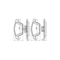 Гальмівні колодки Bosch 0 986 494 158 - зменшене зображення 2