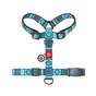 Шлея для собак WAUDOG Nylon анатомічна H-подібна з QR-паспортом "Етно синій" пластиковий фастекс XL (323-0131) - уменьшенное изображение 2