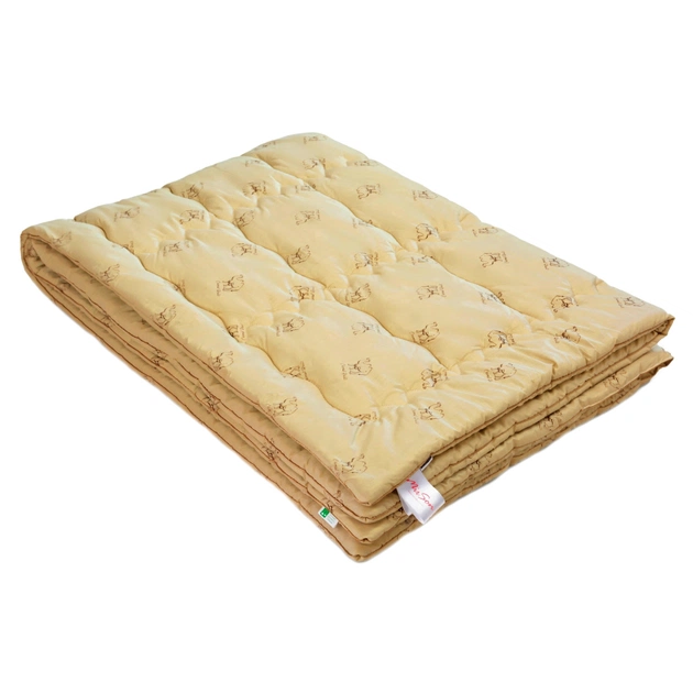 Ковдра MirSon вовняна Gold Camel Hand Made 174 демі 155x215 см (2200000460745) - зображення 1