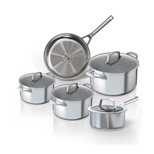 Набір посуду Ninja Zerostick з нержавіючої сталі 8 предметів (C65000DE) зображення 1