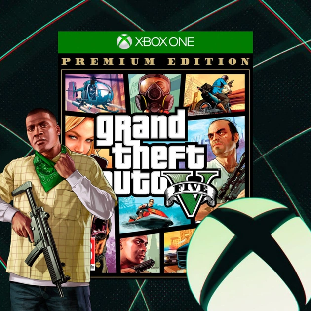Гра Xbox Grand Theft Auto V XBS [Blu-Ray диск) (5026555366700) - зображення 1