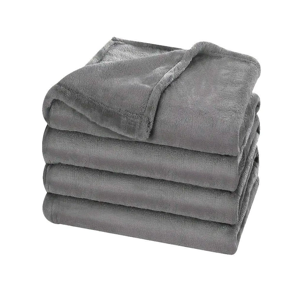 Плед Bergamo Fancy сірий 130 х 180 см (70030405-07) - изображение 3