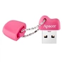 USB флеш накопичувач Apacer 8GB AH118 Pink USB 2.0 (AP8GAH118P-1) - зменшене зображення 2