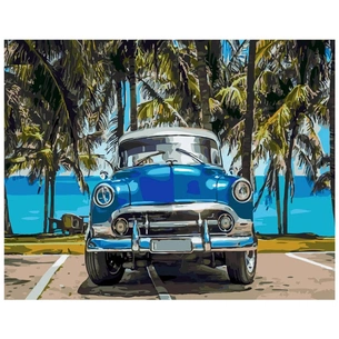 Картина по номерам Strateg На парковці Малібу 40х50 см (SY6162) зображення 1