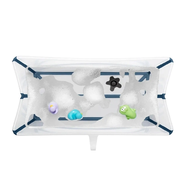 Ванночка Stokke Flexi Bath Складна та адаптер Синя (531504) - зображення 3