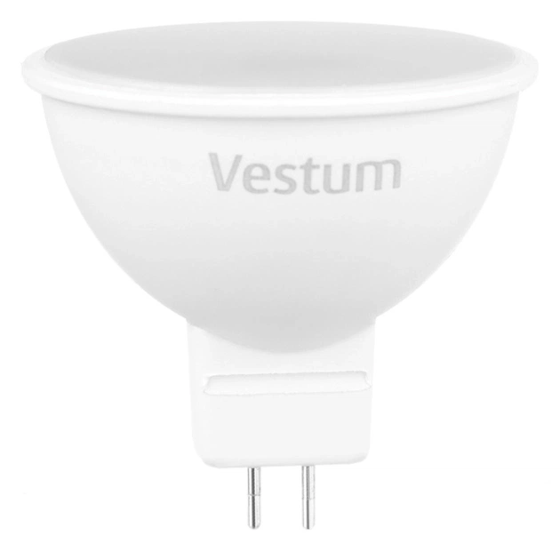Лампочка Vestum MR16 5W 3000K 220V GU5.3 (1-VS-1504) - зображення 1