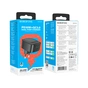 Зарядний пристрій BOROFONE BAS23A Lucky 1xUSB-C + 2xUSB PD30W Black (6941991109386) - уменьшенное изображение 7