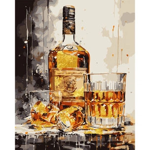 Картина по номерам Santi Віскі з льодом, 40*50 см, поталь (955282) зображення 1