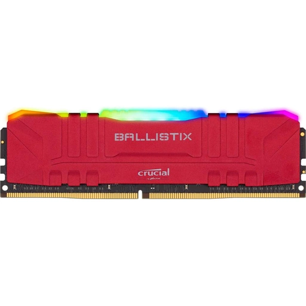 Модуль пам'яті для комп'ютера DDR4 16GB 3600 MHz Ballistix Red RGB Micron (BL16G36C16U4RL) - зображення 1