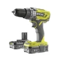Шуруповерт Ryobi ONE+ R18PD3-220S 2х2.0 Ah,сумка (5133003342) - зменшене зображення 1