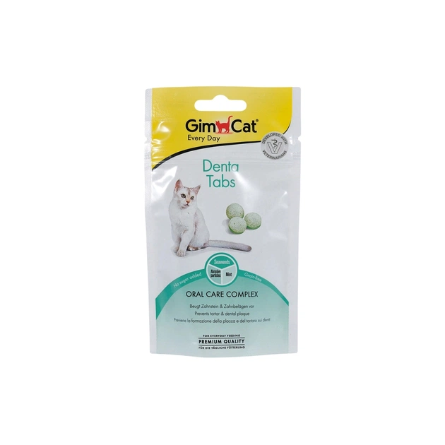 Витамины для кошек GimCat Every Day Dental 40 г (4002064420615) - изображение 1