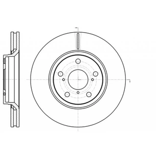 Гальмівний диск REMSA 61121.10 зображення 1