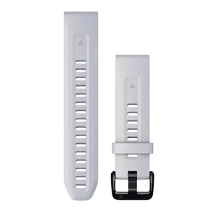 Ремінець до смарт-годинника Garmin fenix 7S, 20mm QuickFit Whitestone Silicone (010-13102-03) зображення 1