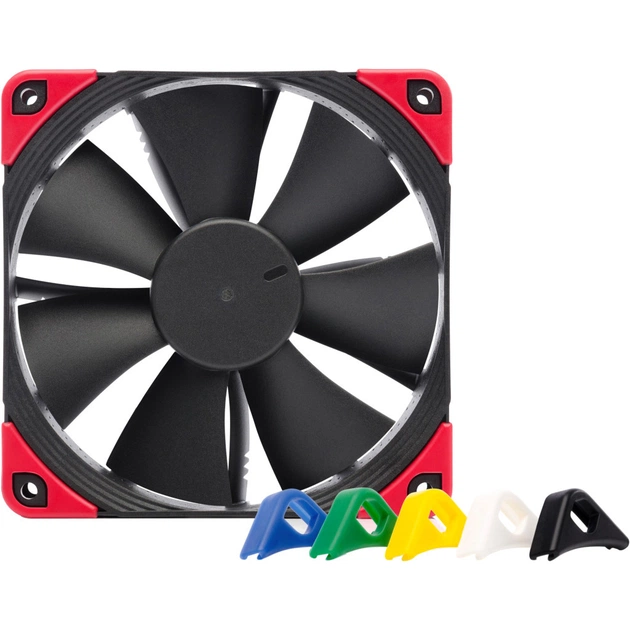 Кулер до корпусу Noctua NF-F12PWM CHROMAX.BLACK.SWAP - изображение 1