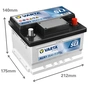 Акумулятор автомобільний Varta Silver Dynamic/SLI 35Ah Ев (-/+) (520EN) (535106052) - зменшене зображення 4