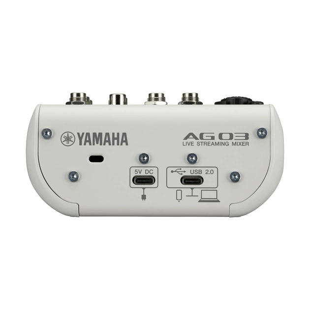 Аудіоінтерфейс Yamaha AG03MK2 White - picture 3