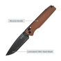 Нож SRM Terrier 140Cr, Brown Micarta, Black Stonewash (258L-MN2) - уменьшенное изображение 11