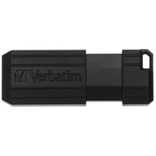 USB флеш накопичувач Verbatim 128GB PinStripe Black USB 2.0 (49071) зображення 1