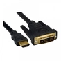 Кабель мультимедійний HDMI to DVI 18+1pin M, 0.5m Cablexpert (CC-HDMI-DVI-0.5M) - зменшене зображення 2