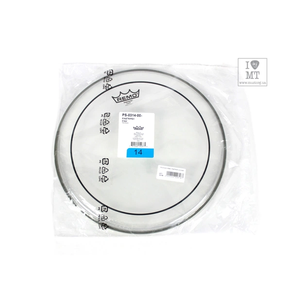 Пластик для барабана Remo Pinstripe 14" Clear (22158) - picture 3