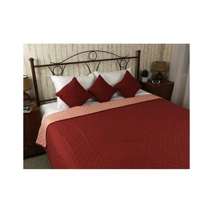 Покривало Руно Ромб бордовий 150x212 см (360.52У_ББ ромб) зображення 1