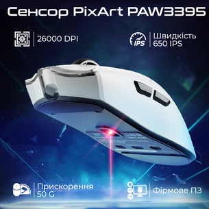 Миша бездротова RAWM SA-MH01 Black зображення 1