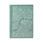 Канцелярская книга Axent Maps London А4 в твердой обложке 96 листов в клетку Бирюзова (8422-516-A) - уменьшенное изображение 1